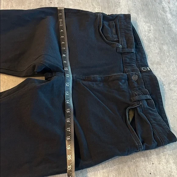 Hugo Boss Cashmere-Touch Denim Men's Black Jeans - Picture 7 of 14